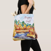Unterwasserfarbenlandschaft mit anpassbarem Text Tasche (Von Nahem)