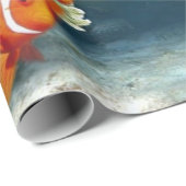 Unterwasserfisch-Meereswelt-Tier Geschenkpapier (Rolleneckpunkt)