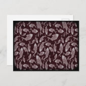 Unterwasserfisch-Muster Postkarte (Vorne/Hinten)