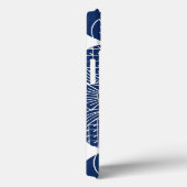 Unterwasserfischdesign mit blauem Hintergrund Case-Mate iPhone Hülle (Rückseite / Rechts)