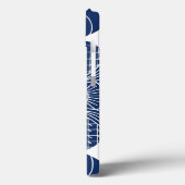 Unterwasserfischdesign mit blauem Hintergrund Case-Mate iPhone Hülle (Rückseite / Links)