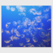 UNTERWASSERFOTOGRAFIE VON JELLYFISH GESCHENKPAPIER (Flach)