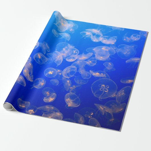 UNTERWASSERFOTOGRAFIE VON JELLYFISH GESCHENKPAPIER (Ungerollt)