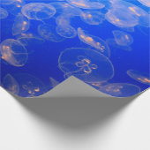 UNTERWASSERFOTOGRAFIE VON JELLYFISH GESCHENKPAPIER (Ecke)