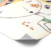 Unterwasserhippie Poster (Ecke)