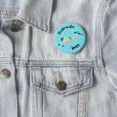 Unterwasserhockey Button (Beispiel)