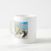 UnterwasserHockey durch Tiere Kaffeetasse (Vorderseite Links)