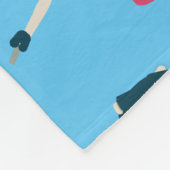 Unterwasserhockey Fleecedecke (Ecke)