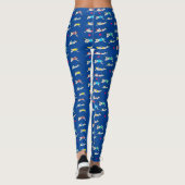 Unterwasserhockey Leggings (Rückseite)