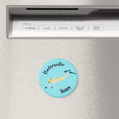 Unterwasserhockey Magnet (In Situ (Geschirrspüler))