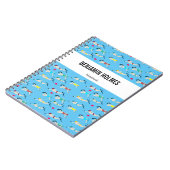 Unterwasserhockey Notizblock (Linke Seite)