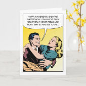 Unterwasserjahrestag Karte (Gelbe Blume)