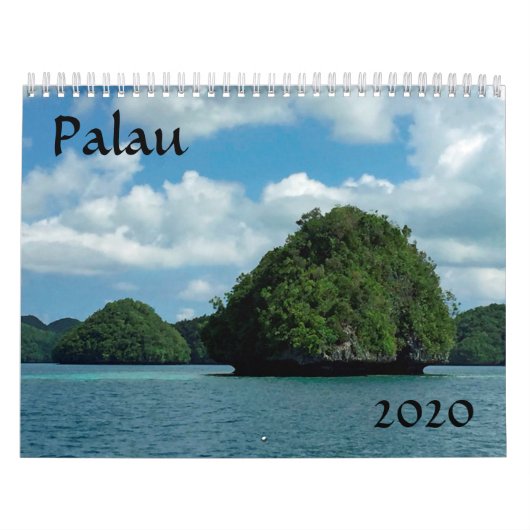 Unterwasserkalender — Palau Kalender (Titelbild)