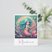 " UNTERWASSERKANALISIERUNG " POSTKARTE (Stehend Vorderseite)