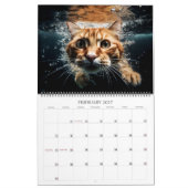 Unterwasserkatzen Witziges Fotografieren Kalender (Feb 2027)
