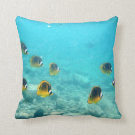 Unterwasserkissen aus Tropenfisch Kissen