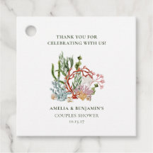 Unterwasserkorallen Muscheln Paare Dusche