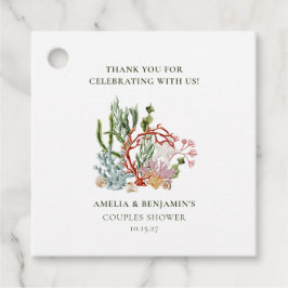 Unterwasserkorallen Muscheln Paare Dusche Geschenkanhänger