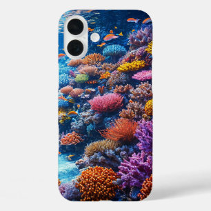 Unterwasserkorallen und Meeresleben der Ozeane Nat iPhone 16 Plus Hülle