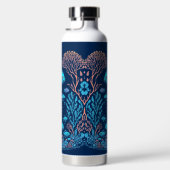 Unterwasserlandschaft farbenfrohe Fische und Koral Trinkflasche (Rechts)