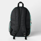 Unterwasserleben Bedruckter Rucksack (Rückseite)