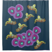 Unterwasserleben Duschvorhang (Vorderseite)