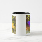 Unterwasserleben, FISCH:  ein bunter feenhafter Tasse (Zentrum)