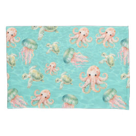 Unterwasserleben Kissenbezug