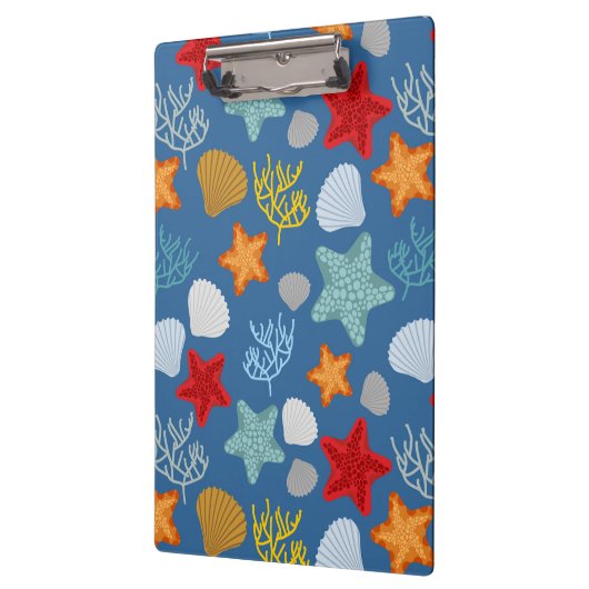 Unterwasserleben-Muster Klemmbrett (Links)