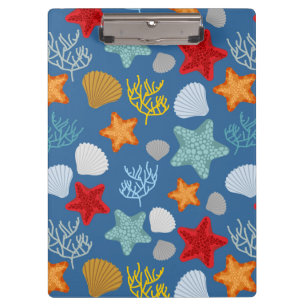 Unterwasserleben-Muster Klemmbrett