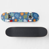 Unterwasserleben-Muster Skateboard (Horizontal)