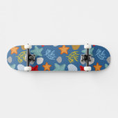 Unterwasserleben-Muster Skateboard (Horizontal)