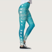 UnterwasserLeggings "des hawaiischen Wassers" Leggings (Rechts)