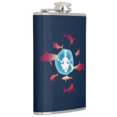 Unterwassermedizin Kunst Flachmann (Rechts)