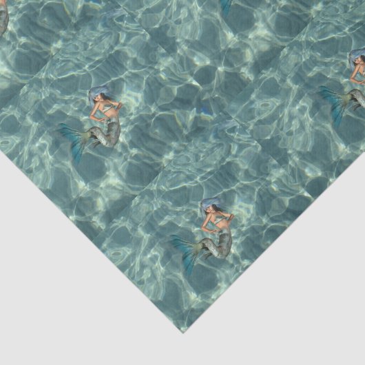 Unterwassermeerjungfrau Seidenpapier (Ausschnitt)