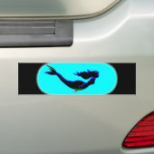 Unterwassermeerjungfrauschwimmen Autoaufkleber (Auf Auto)