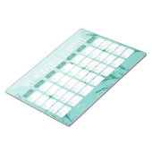 Unterwassermonatsplaner Notizblock (angewinkelt)