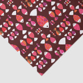 Unterwassermuster der abstrakten retro Fische Seidenpapier (Ausschnitt)