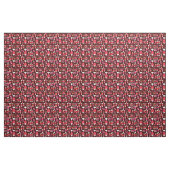 Unterwassermuster der abstrakten retro Fische Stoff (Yard (91,4 cm))