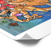 Unterwasserorchester 20x16 poster (Ecke)