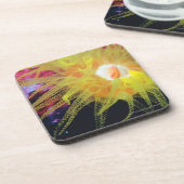 Unterwasserorganismus Untersetzer (Linke Seite)