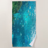 Unterwasserozean-Fotografie Strandtuch (Vorderseite)