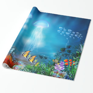 UnterwasserPackpapier 7 Geschenkpapier