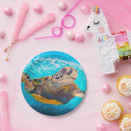 Unterwasserpapier-Teller Pappteller (Party)