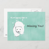 Unterwasserpolar Postkarte (Vorne/Hinten)