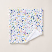 Unterwasserraum. Badhandtuch Set (Waschlappen)