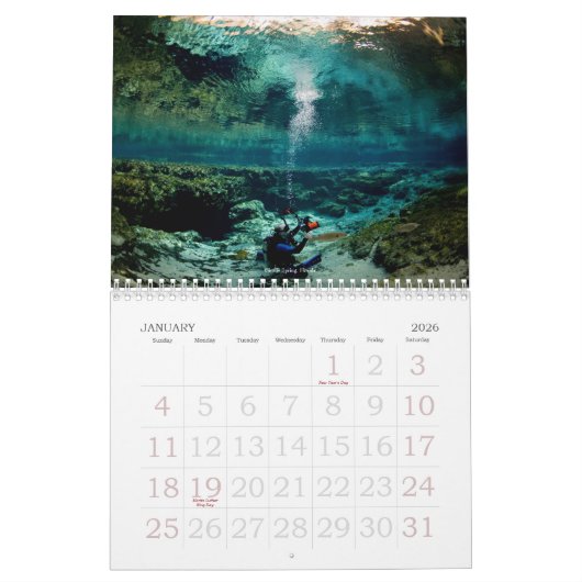 Unterwasserreise-Ausgabe 2009 Kalender (Jan 2026)