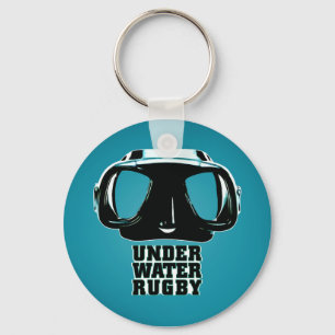 Unterwasserrugby-Schlüsselanhänger 2 Schlüsselanhänger