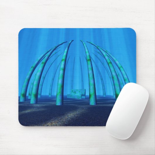 Unterwasserruheplatz Mousepad (Mit Mouse)