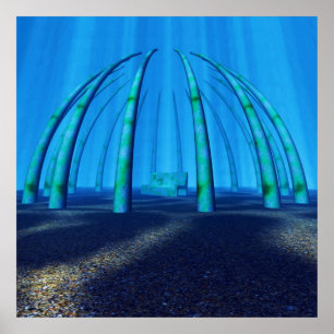 Unterwasserruheplatz Poster